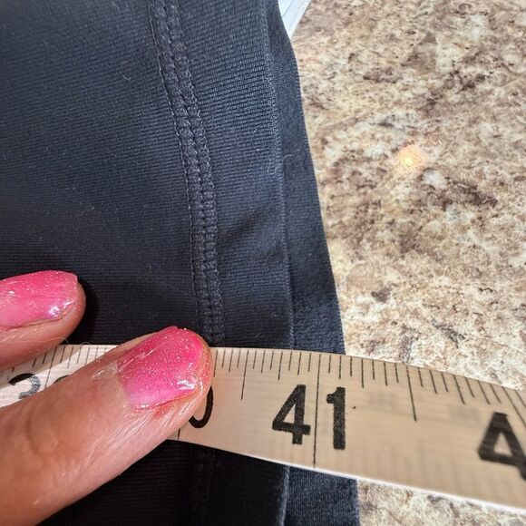 Athleta Black Wide Leg Pants Flowy Comfort - Picture 7 of 10